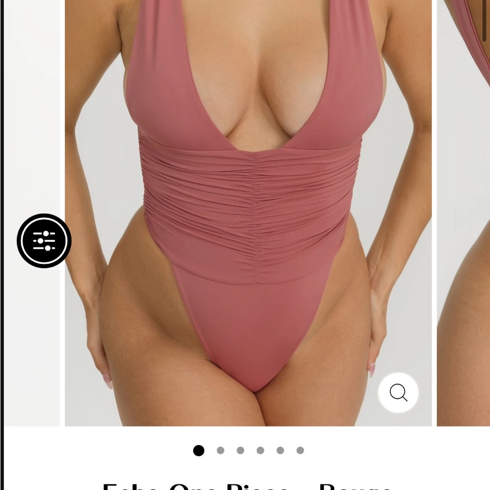 Riot Swim One Piece - Dusty Rose